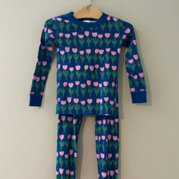$24 ADD ON Hanna Andersson pajamas matching set 4T Zara Mini Boden Little Co. - Picture 2 of 3